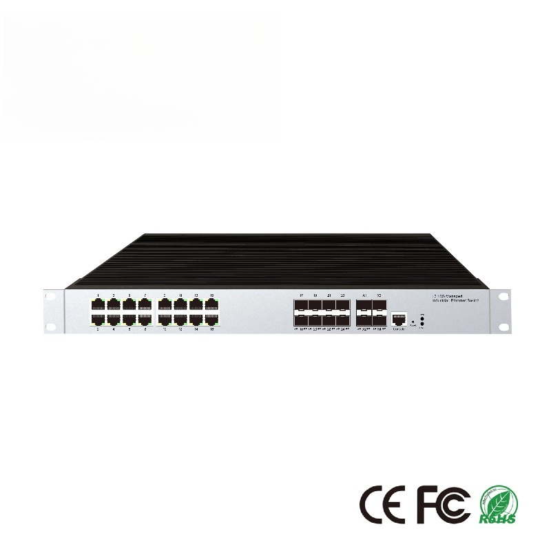 Sfp+ 10G Managed Switch 8 Port - Przemysłowy zarządzany switch Ethernet z 16