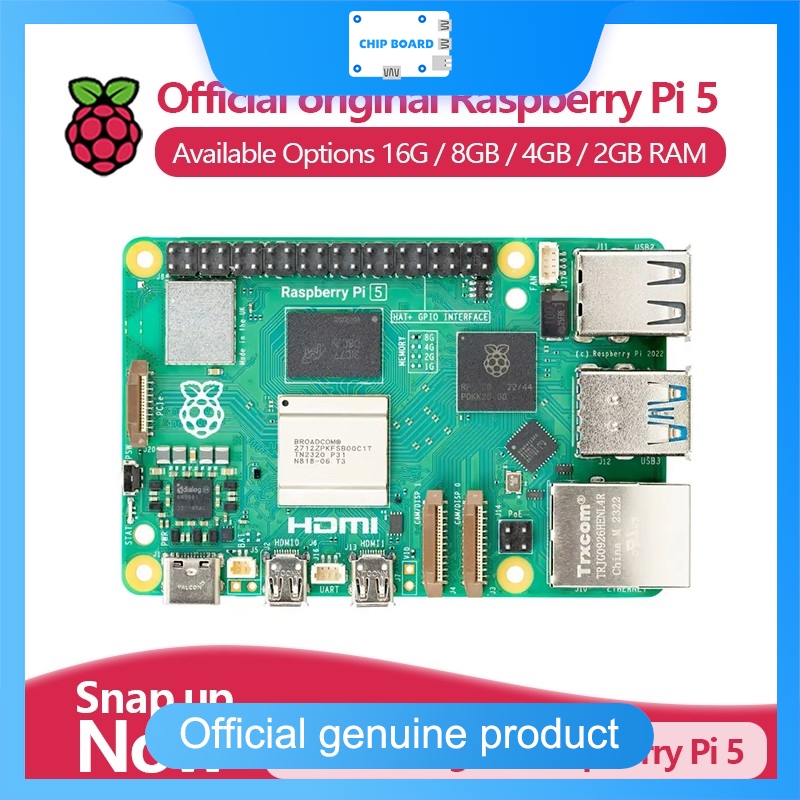 Raspberry Pi 5 8Gb - Oficjalny komputer jednopłytkowy Raspberry Pi 5,