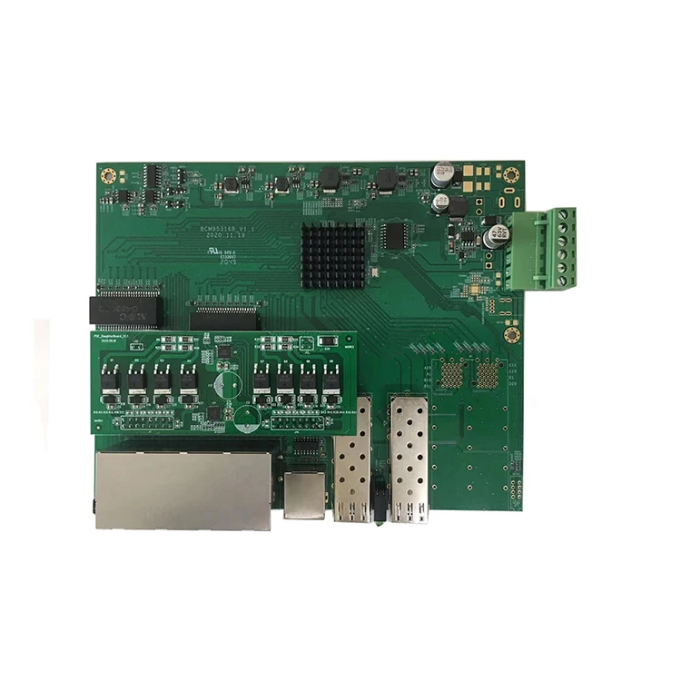 Sfp+ 10G Managed Switch 8 Port - 8-portowy przełącznik sieciowy Ethernet klasy przemysłowej