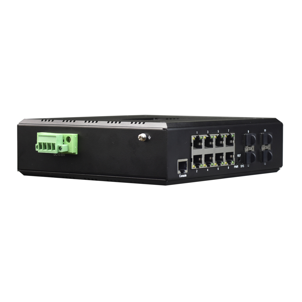 Sfp+ 10G Managed Switch 8 Port - Przemysłowy przełącznik Ethernet L3 z 8
