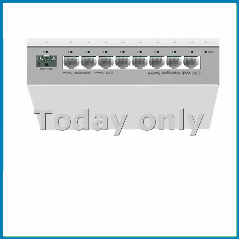 Sfp+ 10G Managed Switch 8 Port - Inteligentny przełącznik 2.5GbE z 8 portami,