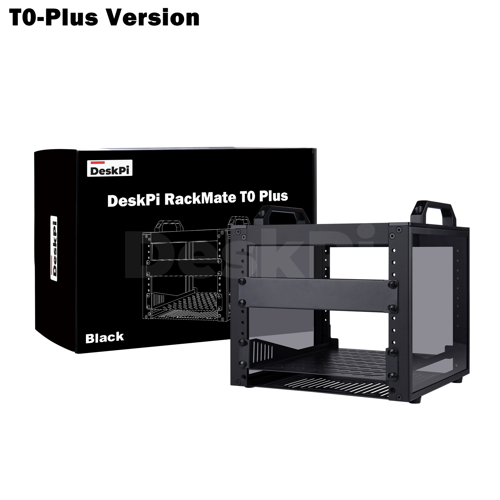 Deskpi Super6C - DeskPi RackMate T0-Plus, szafa serwerowa 4U