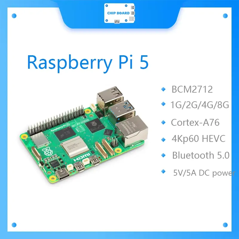Raspberry Pi 5 8Gb - Płytka Raspberry Pi 5 Cortex-A76 Linux