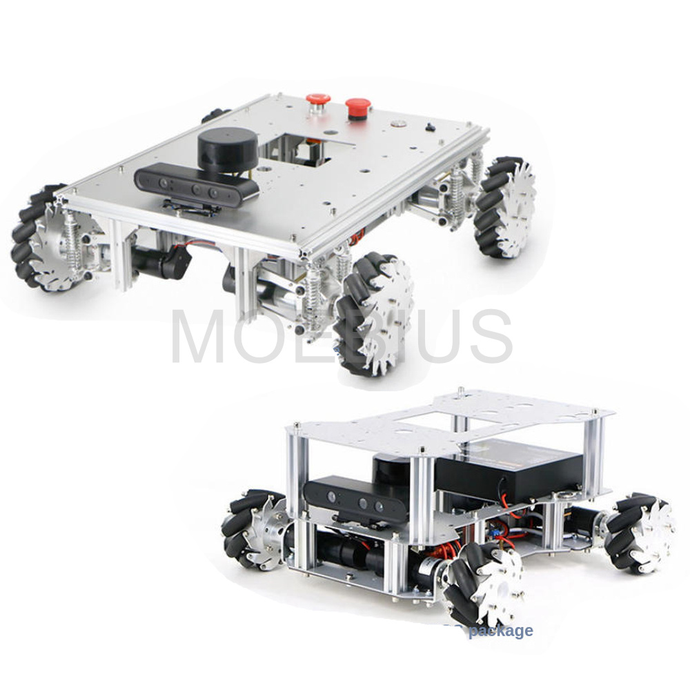 Raspberry Pi 5 8Gb - Duży, wytrzymały podwozie robota z kółami