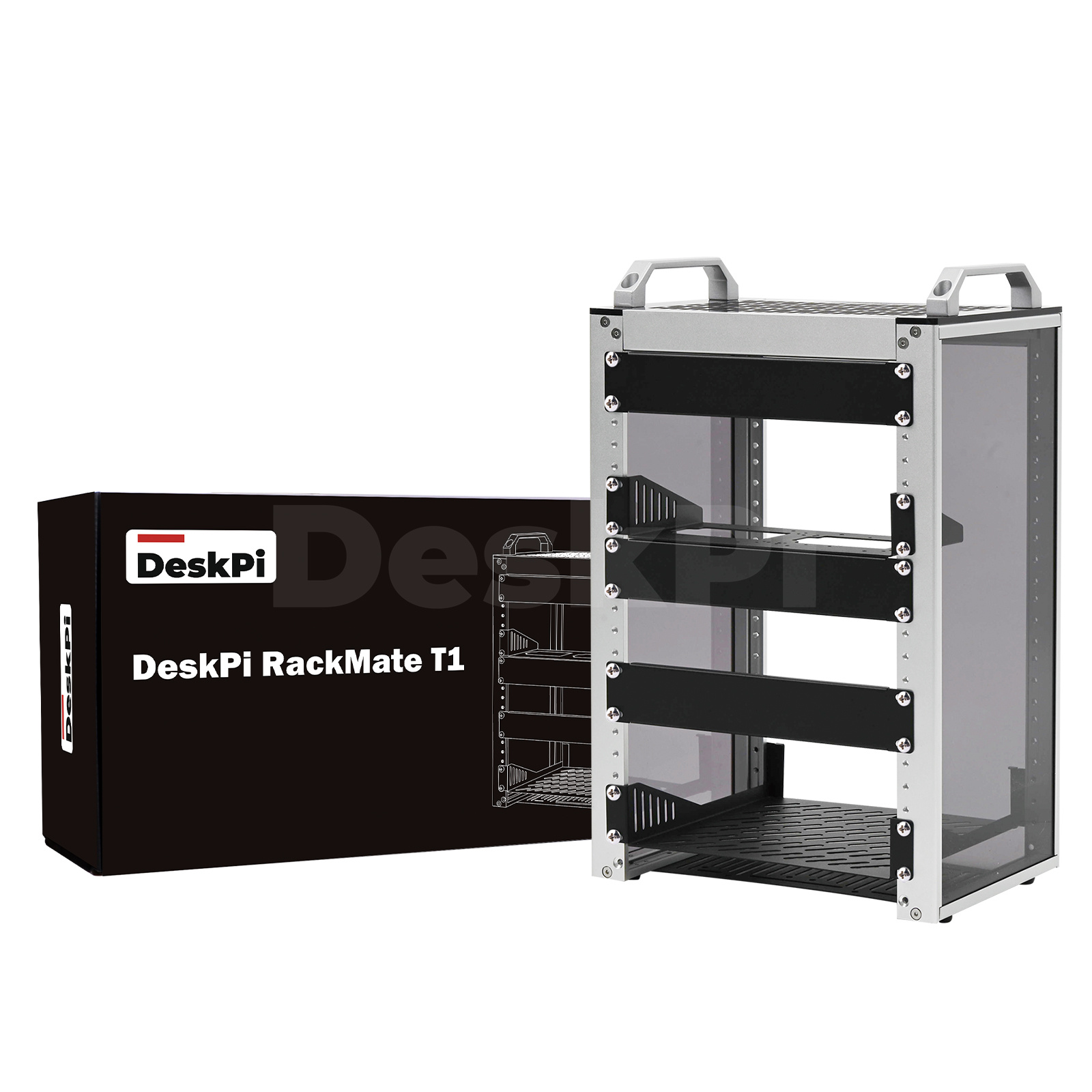 Deskpi Super6C - DeskPi RackMate T1 Rackmount, 10-calowa szafa