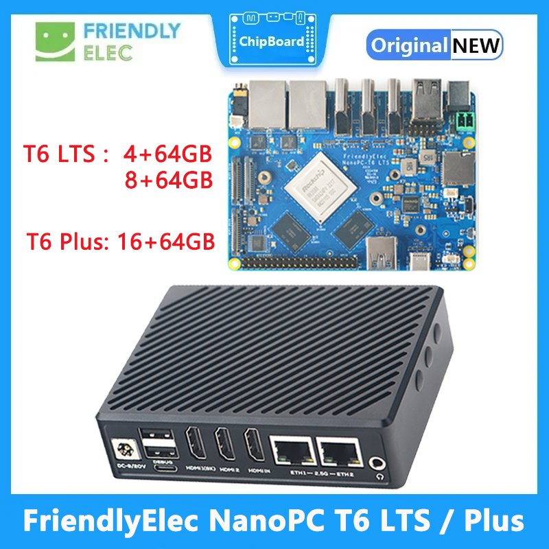 Płytka FriendlyElec NanoPC T6  – Nanopc T6 16Gb recenzja i cena