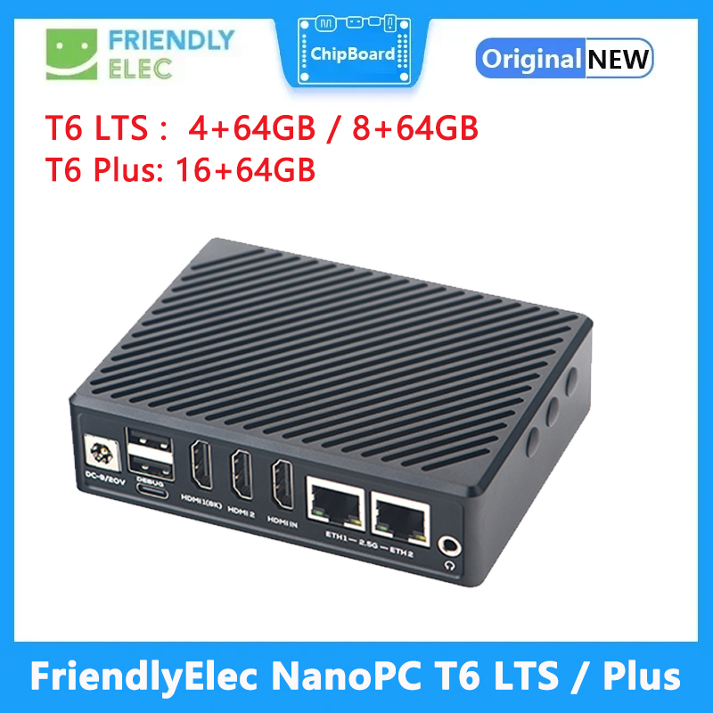 Płytka FriendlyElec NanoPC T6  – Nanopc T6 16Gb recenzja i cena