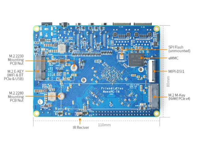 Płytka rozwojowa NanoPC T6 RK3 – Nanopc T6 16Gb recenzja i cena