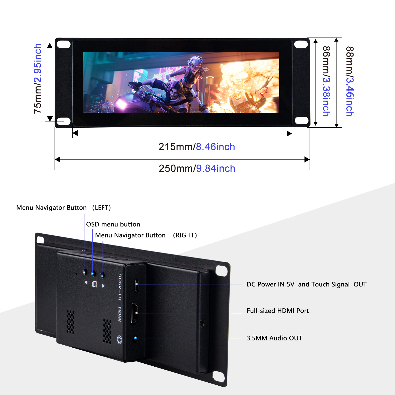 DeskPi 7,84-calowy ekran dotyk – Deskpi Super6C recenzja i cena