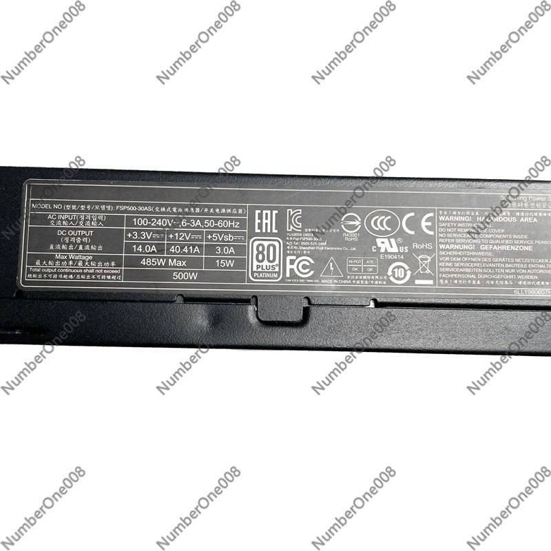 Zasilacz FSP500-30AS 80Plus Pl – Atx Power Supply 1U Flex 500W recenzja i cena