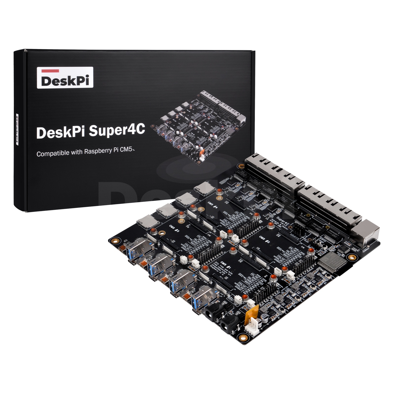 Płyta DeskPi Super4C Raspberry – Deskpi Super6C recenzja i cena