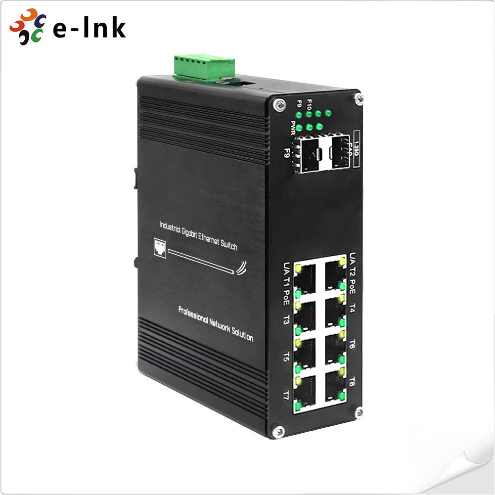 Przemysłowy zarządzany przełąc – Managed Gigabit Poe Switch 8 Port 802.3At recenzja i cena