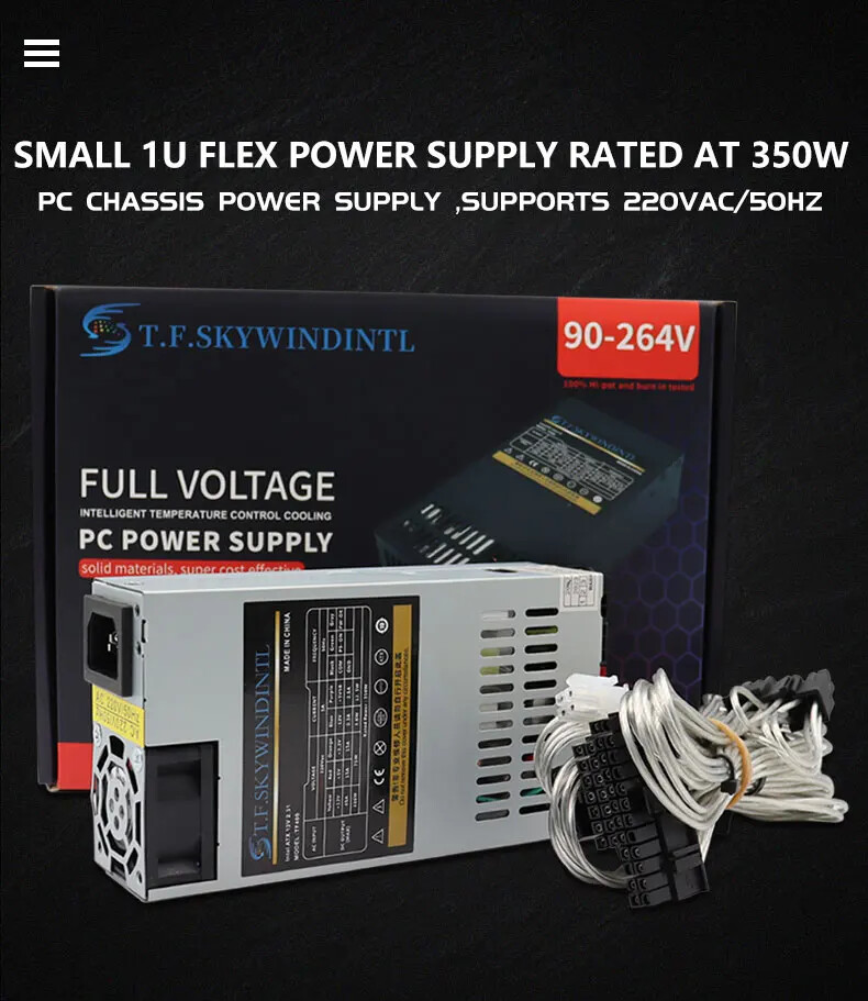 Nowy zasilacz ATX Full Module  – Atx Power Supply 1U Flex 500W recenzja i cena