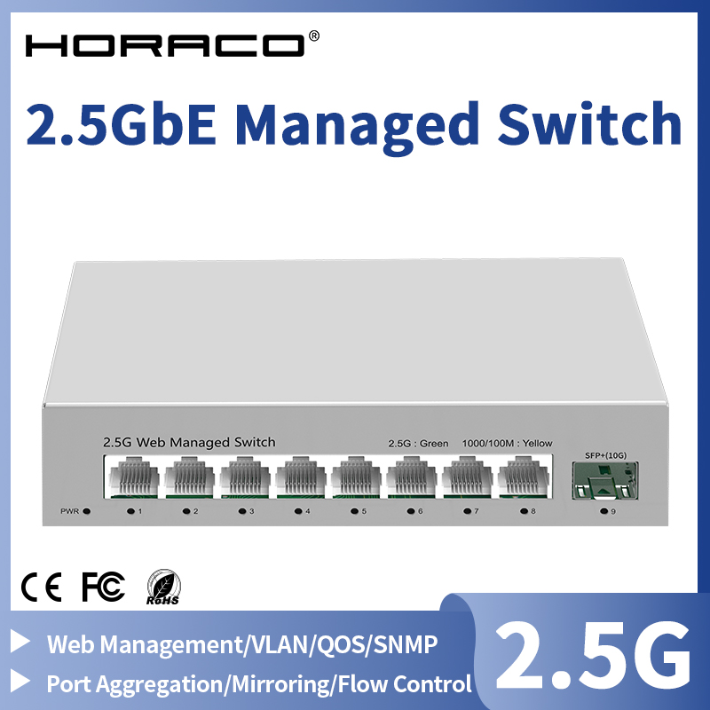 Switch zarządzalny 2.5GbE, 8 p – Sfp+ 10G Managed Switch 8 Port recenzja i cena