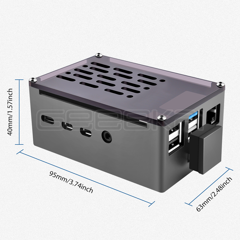 GeeekPi Aluminum Brick Case Bl – Turing Pi 2 recenzja i cena