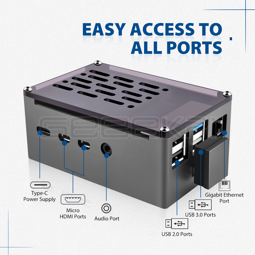 GeeekPi Aluminum Brick Case Bl – Turing Pi 2 recenzja i cena