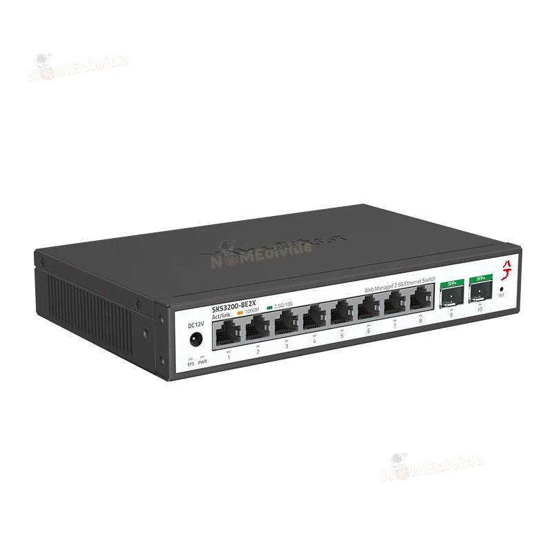 SKS3200 XikeStor 10-portowy pr – Sfp+ 10G Managed Switch 8 Port recenzja i cena