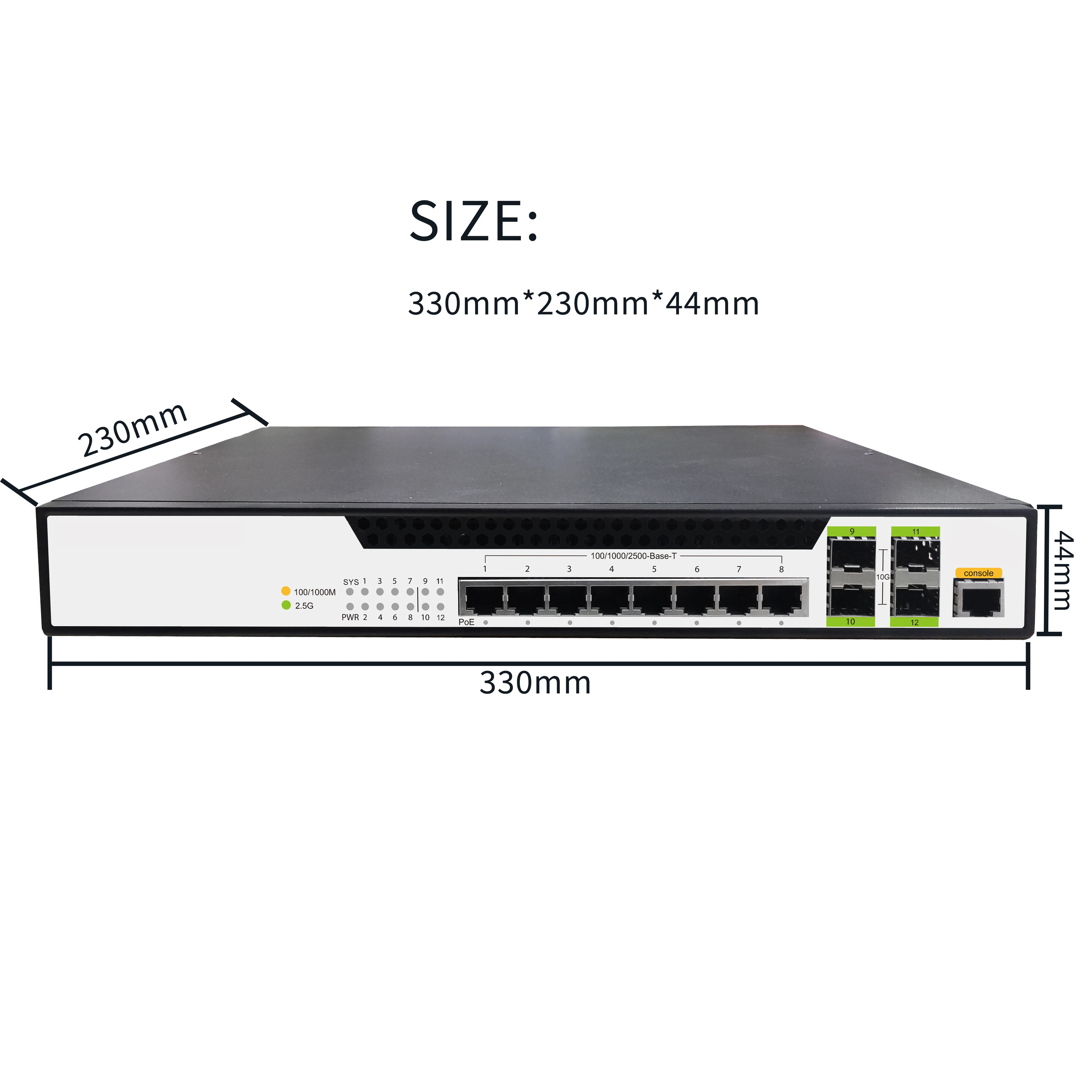 4/8/16/24/48-portowy przełączn – Sfp+ 10G Managed Switch 8 Port recenzja i cena